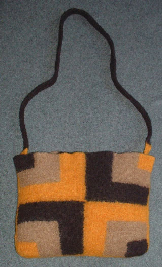 felted bag knitting pattern