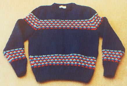 slip stitch pullover